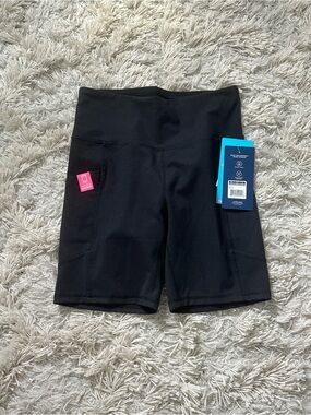Black biker shorts